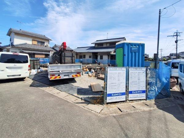森町5期2号棟の前面道路含む現地写真|前面道路含む現地（2026年4月撮影）