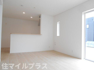 【居間・リビング】 | 矢吹町一本木新築一戸建て7棟 | おしゃれなリビングです
