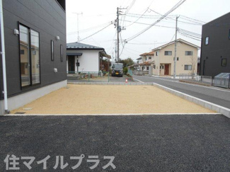 【庭】 | 矢吹町一本木新築一戸建て7棟 | お庭の付いた物件です