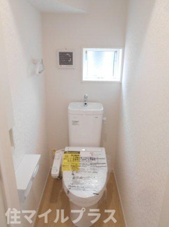 【トイレ】 | 矢吹町一本木新築一戸建て7棟 | 落ち着いた色調のトイレです