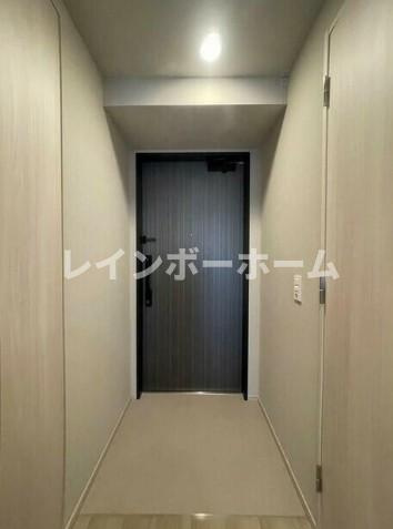 ウエリスアーバン住吉EASTの玄関