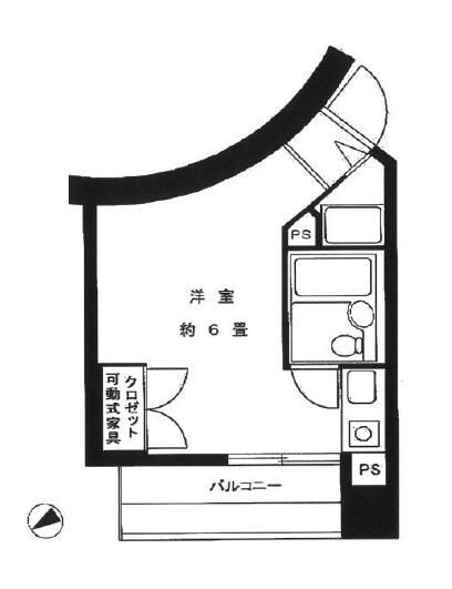 マンション 板橋区中丸町の間取り