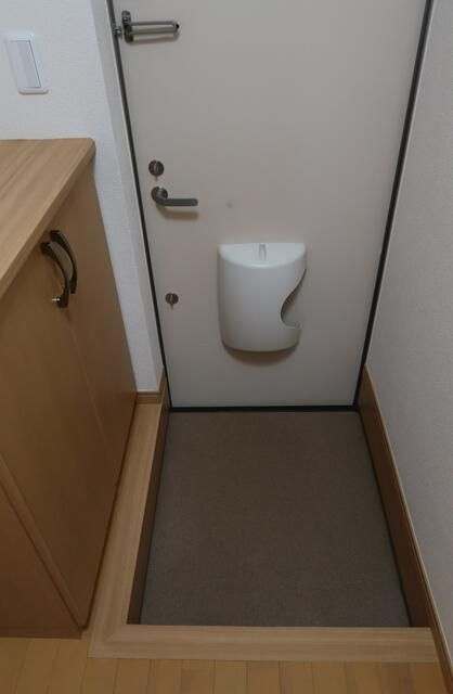 サンピア白山．の玄関