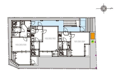 【区画図】 | T.A江戸川区中葛西7丁目