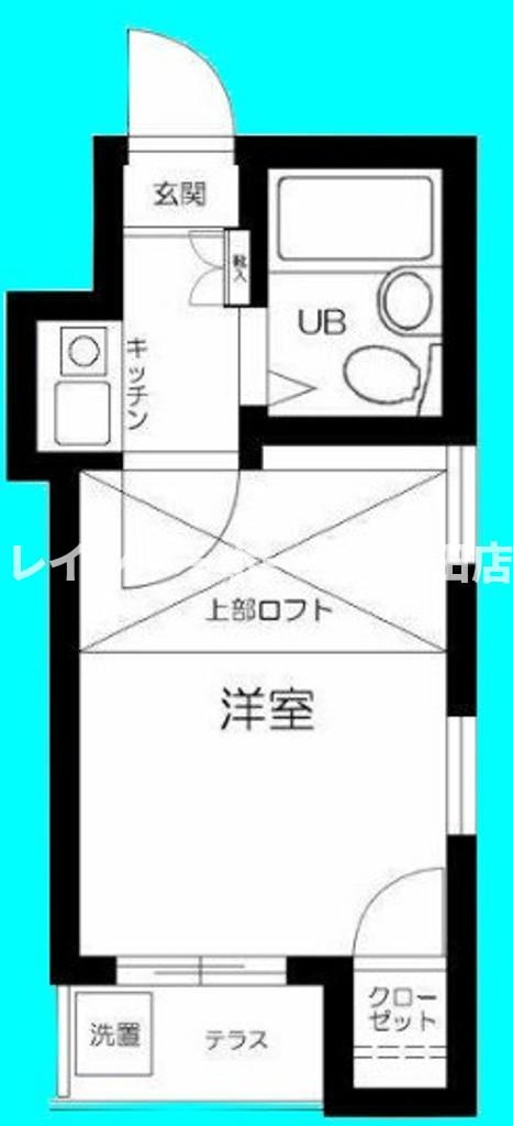 グリーンガーデン※初期費用分割あと払いサービス利用可能物件の間取り