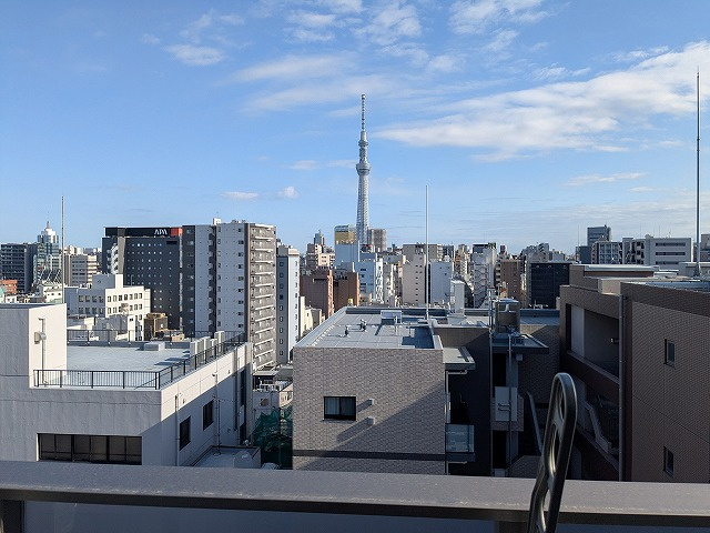 ニド元浅草の設備|13F、上層階からはスカイツリー隅田川花火見えます