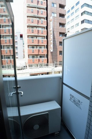 大阪市中央区内久宝寺町４丁目の賃貸マンションのバルコニー|バルコニー
