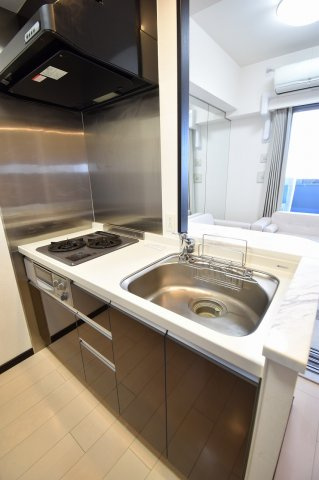 大阪市中央区松屋町の賃貸マンションのキッチン|他号室参考写真