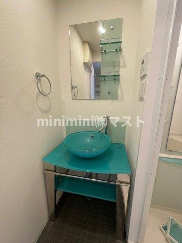 大阪市中央区北久宝寺町１丁目の賃貸マンションの洗面所