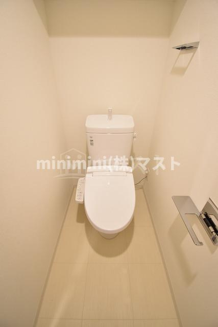 大阪市中央区和泉町２丁目の賃貸マンションのトイレ