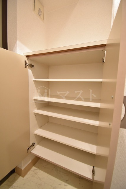 大阪市中央区平野町４丁目の賃貸マンションの玄関