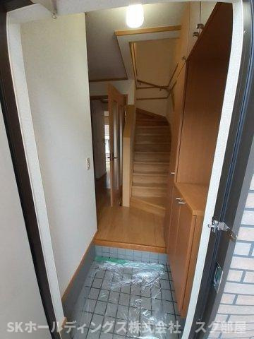 フレイムＢの玄関