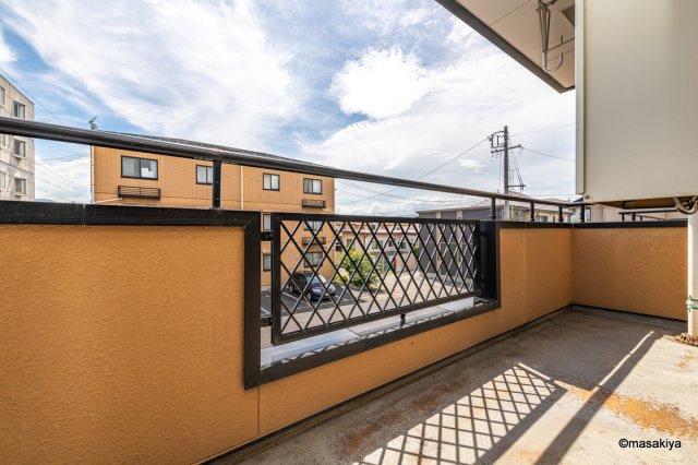 ツイン・コート　Ｂのバルコニー