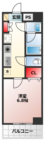 【間取り】 | サザンクレスト堺東