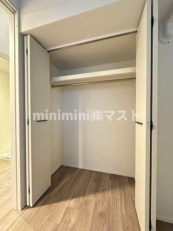 大阪市中央区谷町４丁目の賃貸マンションの収納