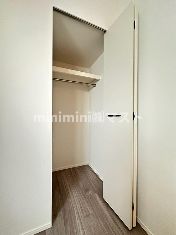 大阪市中央区谷町４丁目の賃貸マンションの収納