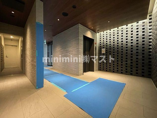 大阪市中央区谷町４丁目の賃貸マンションのロビー