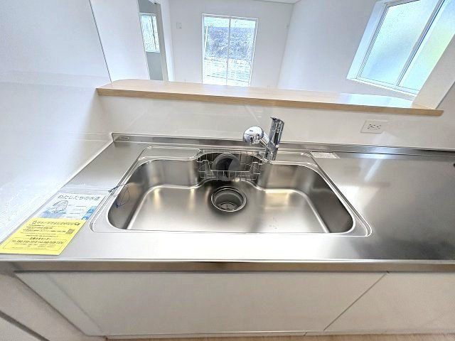 【キッチン】 | 大野城市平野台1丁目第7　1号棟（全2棟）【仲介手数料無料・0円】 | 施工例。施工例は完成時と異なる場合があります。