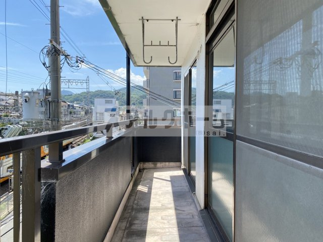 マンショングランディのバルコニー