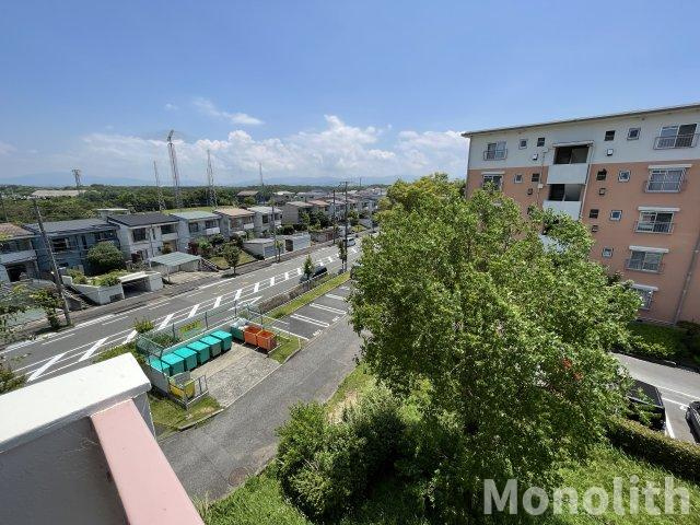 鶴山台19号棟の展望