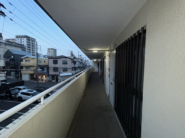 シンプルライフ六甲のバルコニー