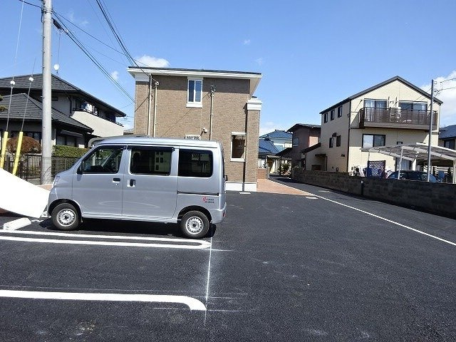 イリーデの駐車場|駐車スペースもあります