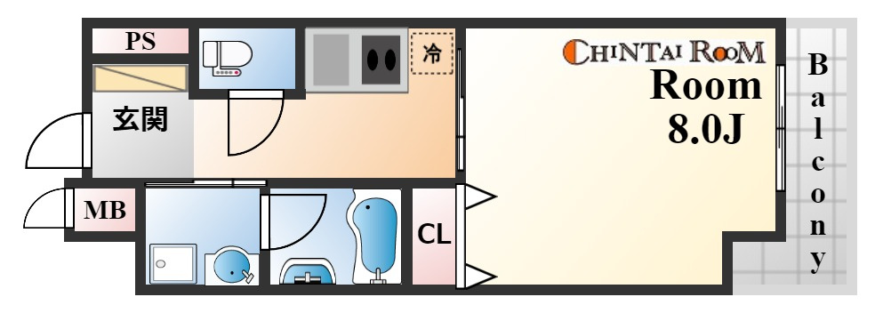 DAIWAマンションの間取り