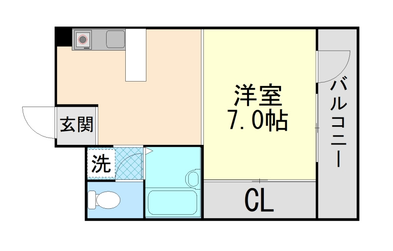 リッジヴィラ魚崎の間取り