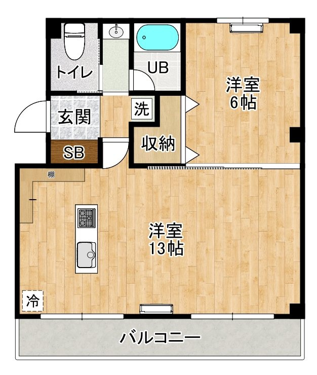 ReDEAL北小金の間取り
