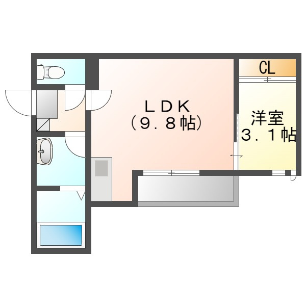 ＧＲＡＮＤＴＩＣ　Ｌ３　国富の間取り