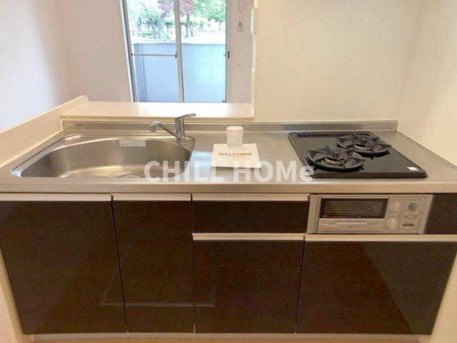 パルクヴェール　Ⅱのキッチン|当社、チルホームのHPもご覧ください(^^)/物件情報多数♪