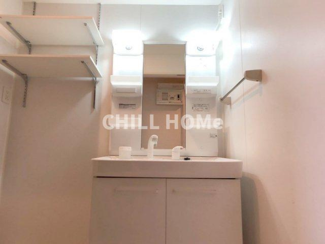 パルクヴェール　Ⅱの洗面所|当社、チルホームのHPもご覧ください(^^)/物件情報多数♪