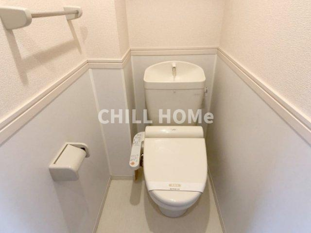 パルクヴェール　Ⅱのトイレ|当社、チルホームのHPもご覧ください(^^)/物件情報多数♪