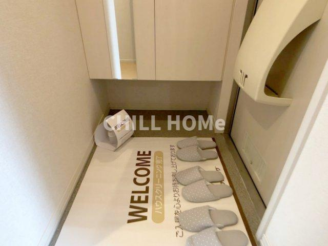 パルクヴェール　Ⅱの玄関|当社、チルホームのHPもご覧ください(^^)/物件情報多数♪