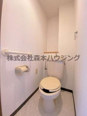 【トイレ】 | 　グレイシィーK・Y | ゆったりとした空間のトイレです