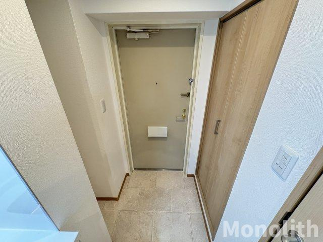 パルファン梅北の玄関