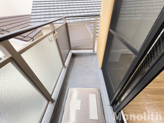 パルファン梅北のバルコニー