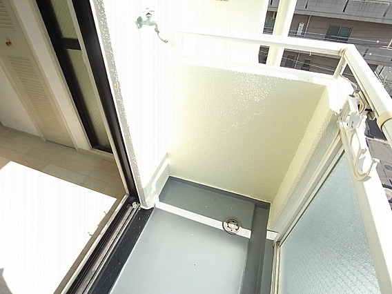 シンプルライフ六甲のバルコニー