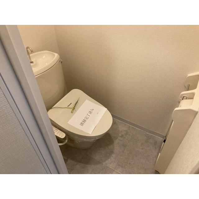 サンライズＡのトイレ|トイレもきれいです