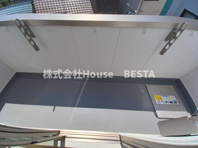 サンシエ神戸元町のバルコニー