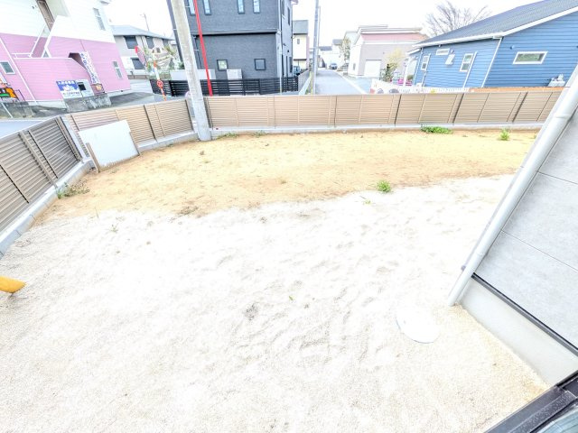 水戸市元吉田町　14期　新築戸建て　3号棟の庭