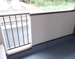 カーサ　セレーノのバルコニー