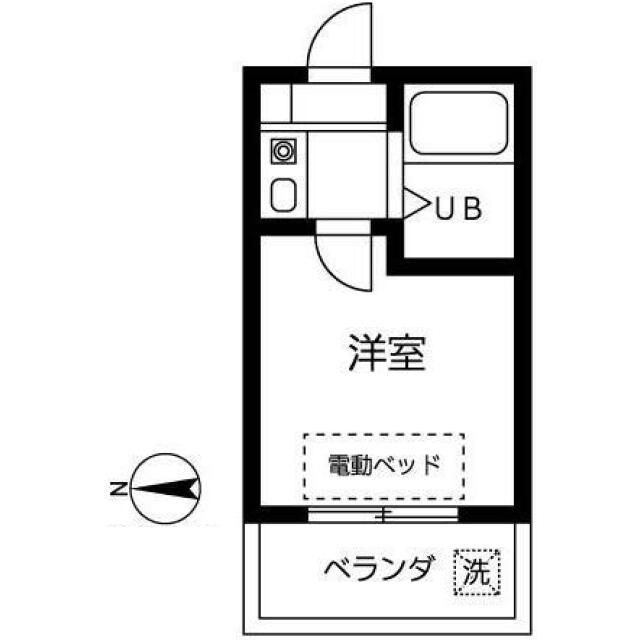 第１６紀州ハイツの間取り