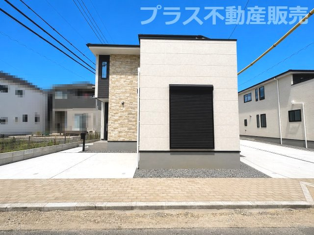 【外観】 | 福岡市早良区重留1丁目5期　4号棟（全4棟）【仲介手数料無料・0円】 | 現地写真。同じ物件を見るなら、プラス不動産販売にお任せ下さい。