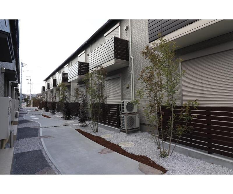 フォレストメゾン聖蹟 C棟のバルコニー