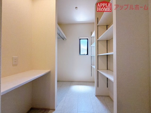 [新築住宅] 熊谷市月見町 第3 全1棟の収納|大容量の収納スペースあります♪