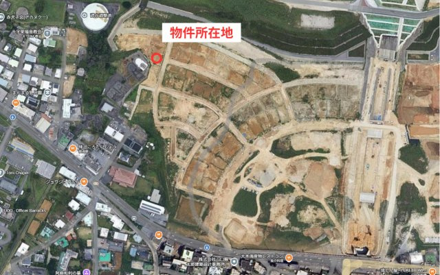 読谷村楚辺土地の周辺