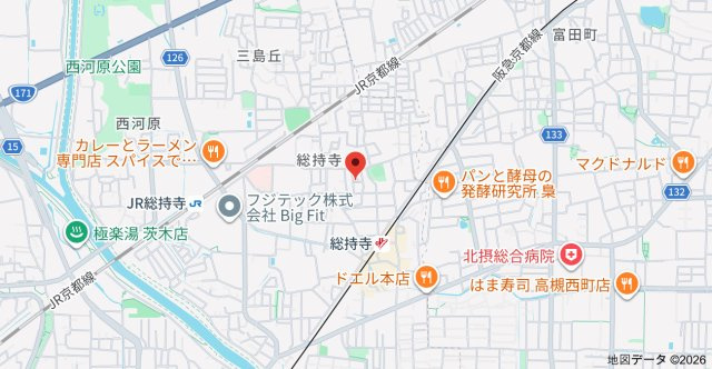 （仮称）La-Crea総持寺の地図