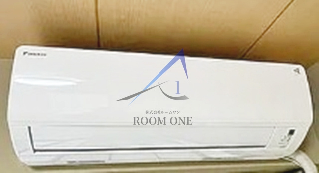 納戸マンションの設備|エアコンです。