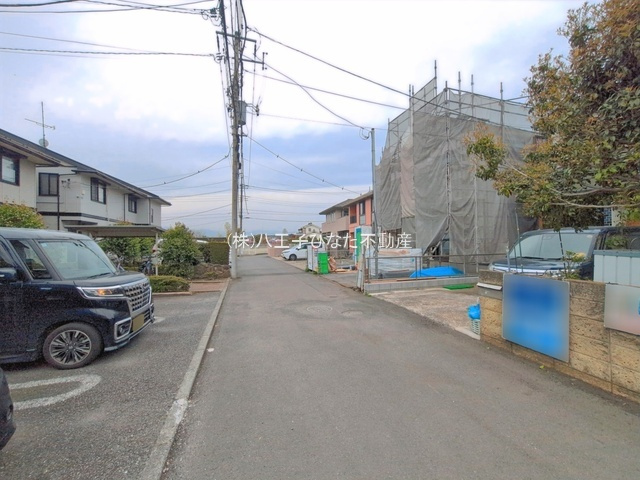 祝成約　八王子市　楢原町　新築戸建て　３期の前面道路含む現地写真|～仲介手数料無料☆八王子ひなた不動産～八王子市楢原町　新築戸建て